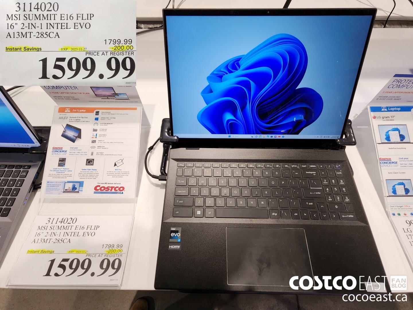 3114020 MSI SUMMIT E16 FLIP 16