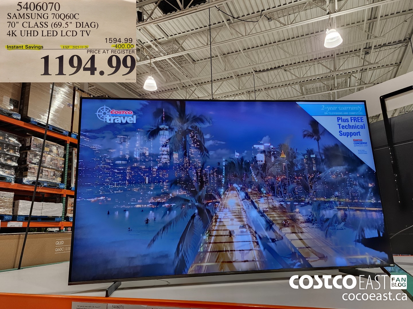 5406070 SAMSUNG 70Q60C 70