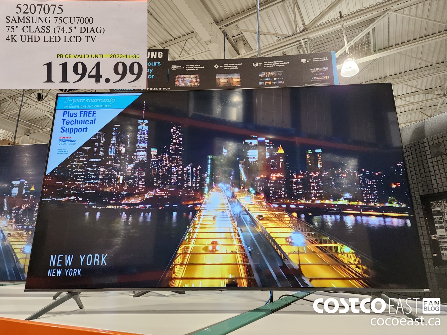 5207075 SAMSUNG 75CU700075