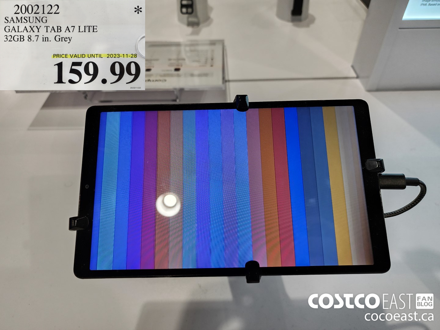 2002122 SAMSUNG GALAXY TAB A7 LITE 32 GB 8.7 IN. GREY $159.99