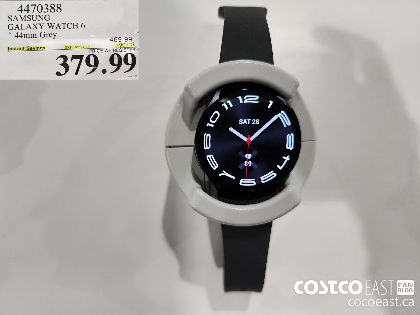 4470388 SAMSUNG GALAXY WATCH 6 44mm Grey ($90.00 INSTANT SAVINGS EXPIRES ON 2023-11-30) $379.99