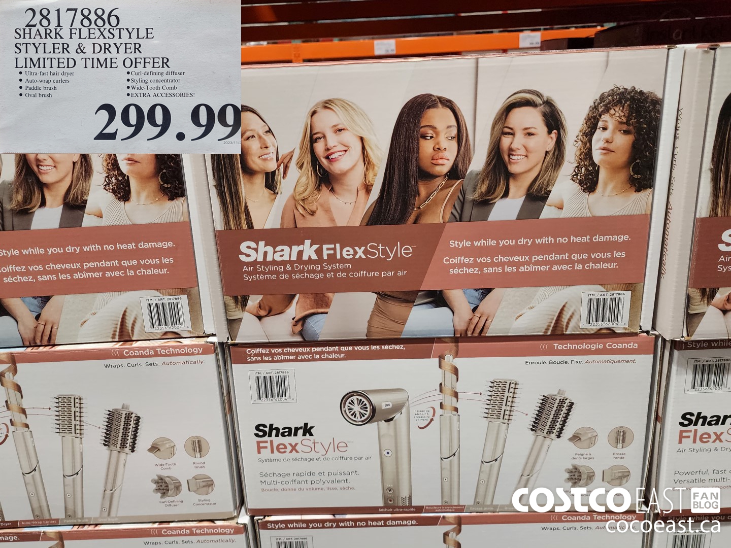 2817886 SHARK FLEXSTYLE STYLER & DRYER LIMITED TIME OFFER $299.99