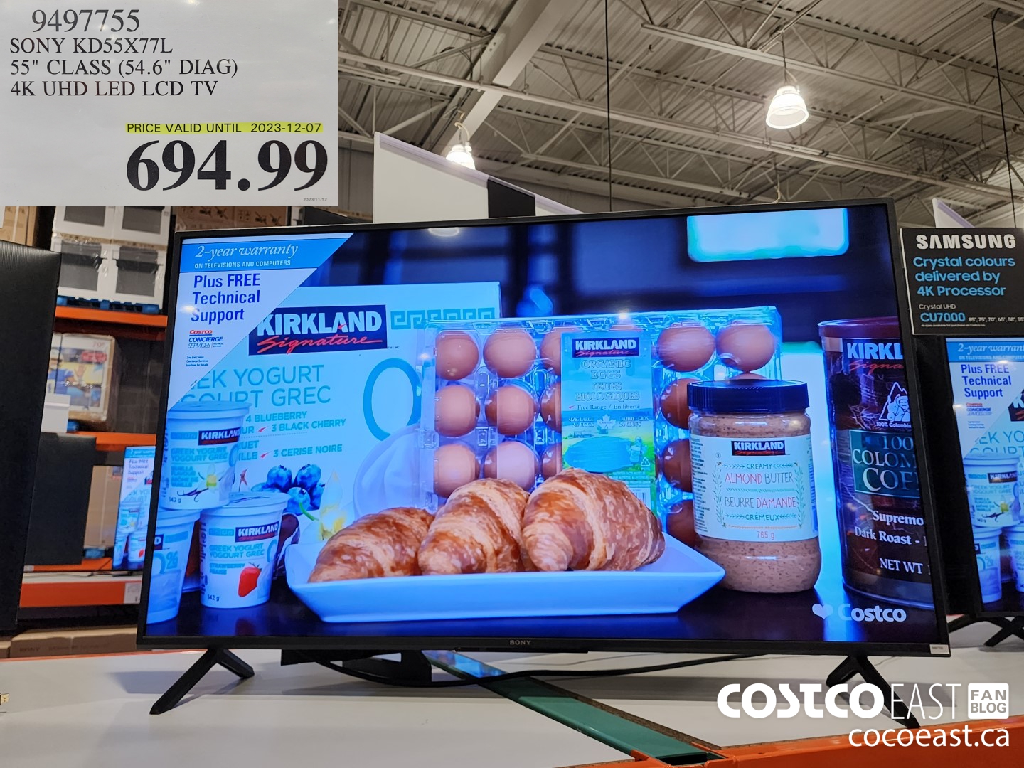 9497755 SONY KD55X77L 55