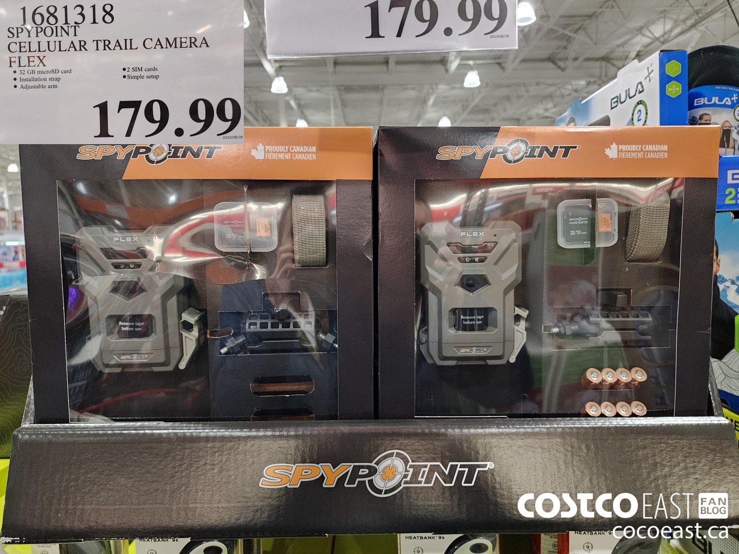 1681318 SPYPOINT CELLULAR TRAIL CAMERA FLEX $179.99