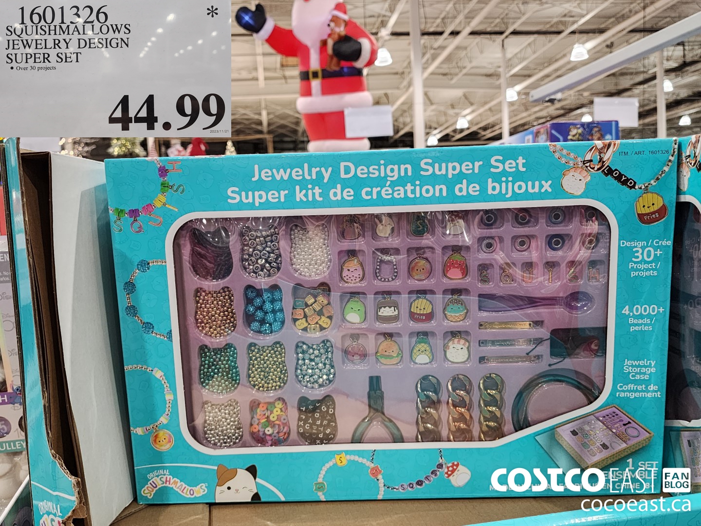 1601326 SQUISHMALLOWS JEWELRY DESIGN SUPER SET $44.99