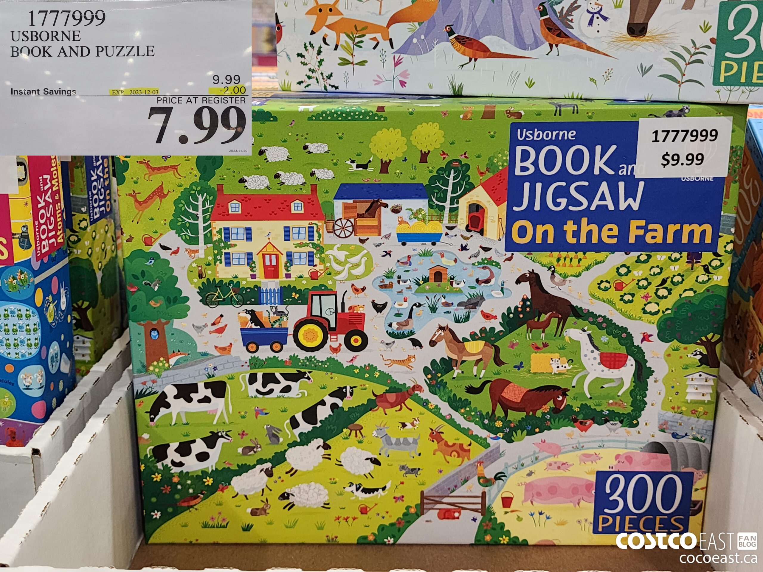 1777999 USBORNE BOOK AND PUZZLE ($2.00 INSTANT SAVINGS EXPIRES ON 2023-12-03) $7.99