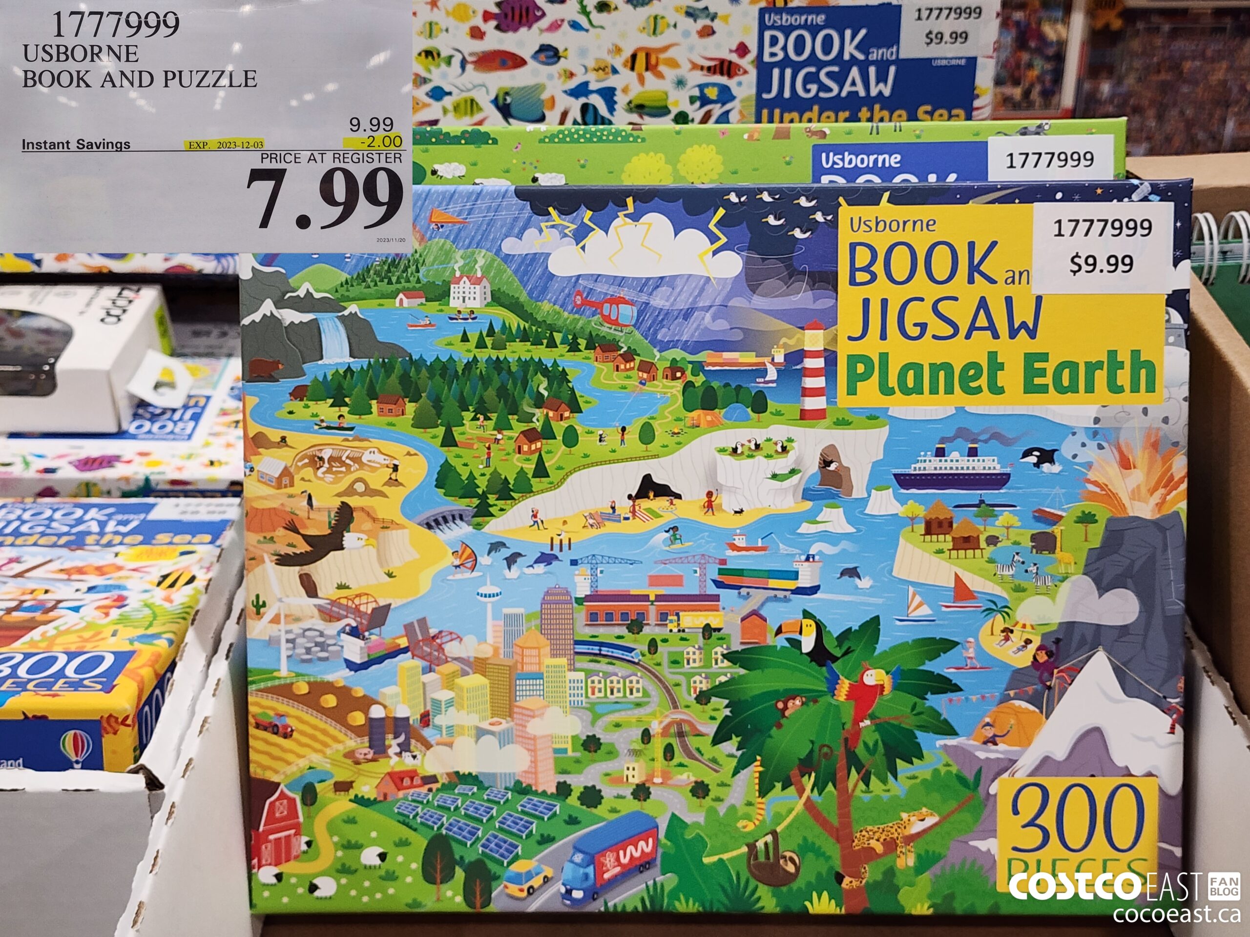1777999 USBORNE BOOK AND PUZZLE ($2.00 INSTANT SAVINGS EXPIRES ON 2023-12-03) $7.99