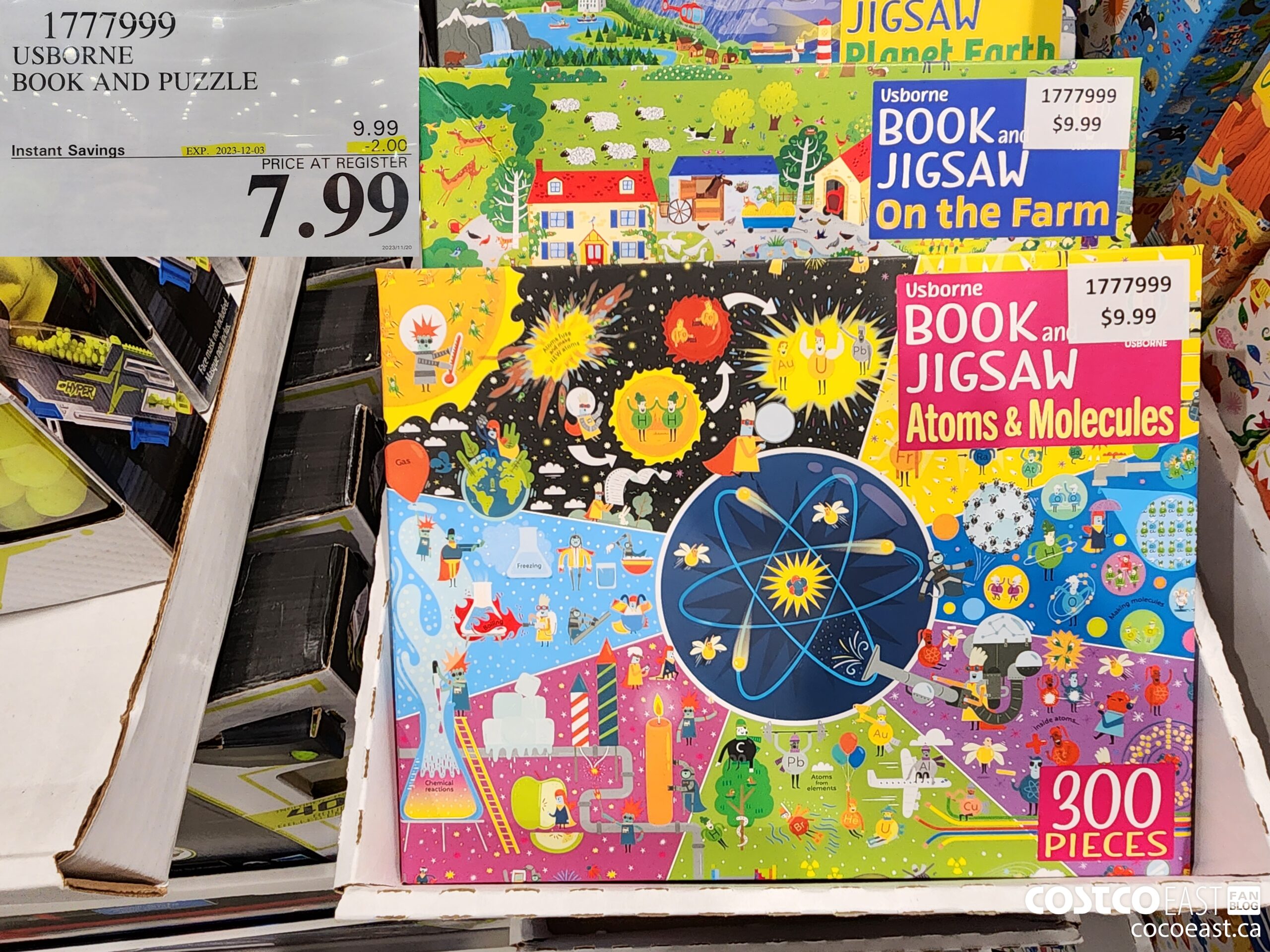 1777999 USBORNE BOOK AND PUZZLE ($2.00 INSTANT SAVINGS EXPIRES ON 2023-12-03) $7.99