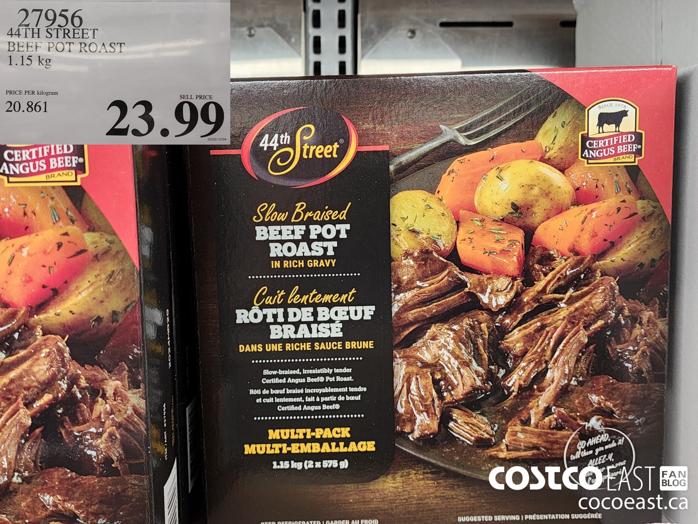 27956 44TH STREET BEEF POT ROAST 1.15 KG $23.99