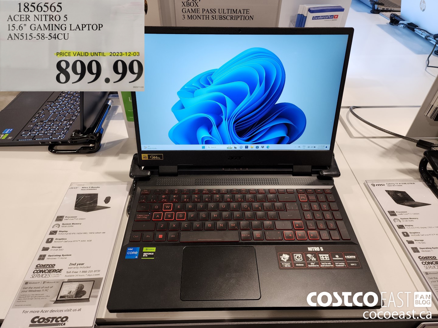 1856565 ACER NITRO 5 15.6