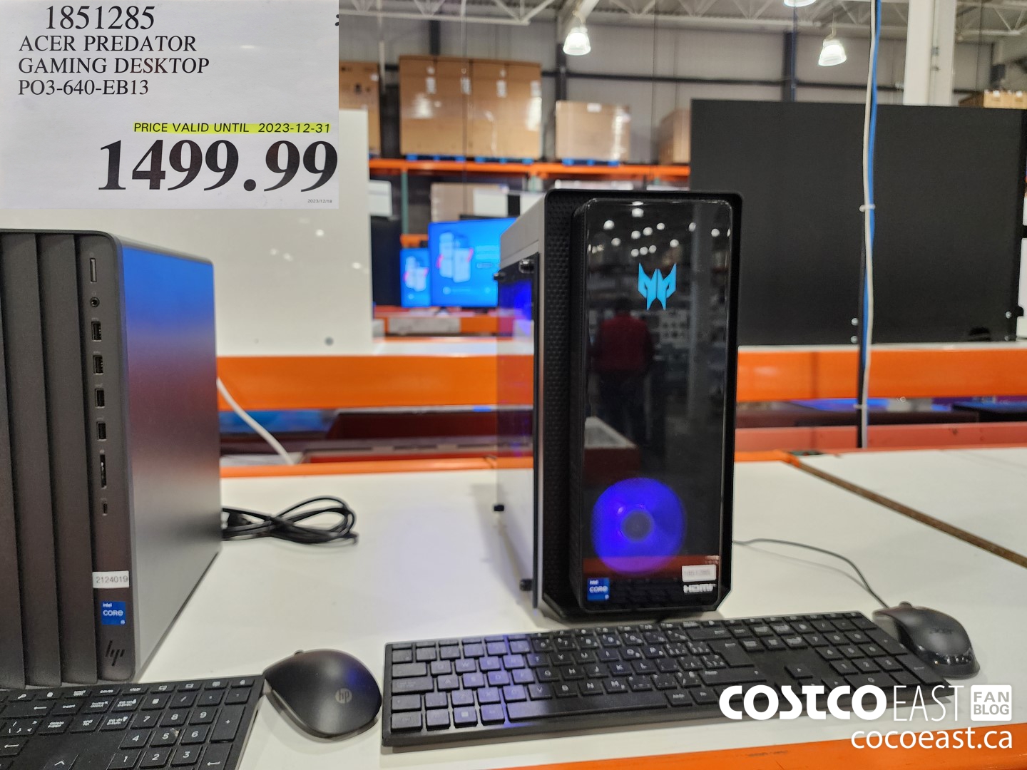 1851285 ACER PREDATOR GAMING DESKTOP P03-640-EB13 $1499.99