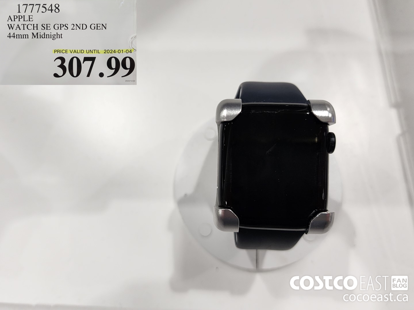 1777548 APPLE WATCH SE GPS 2ND GEN 44mm Midnight $307.99