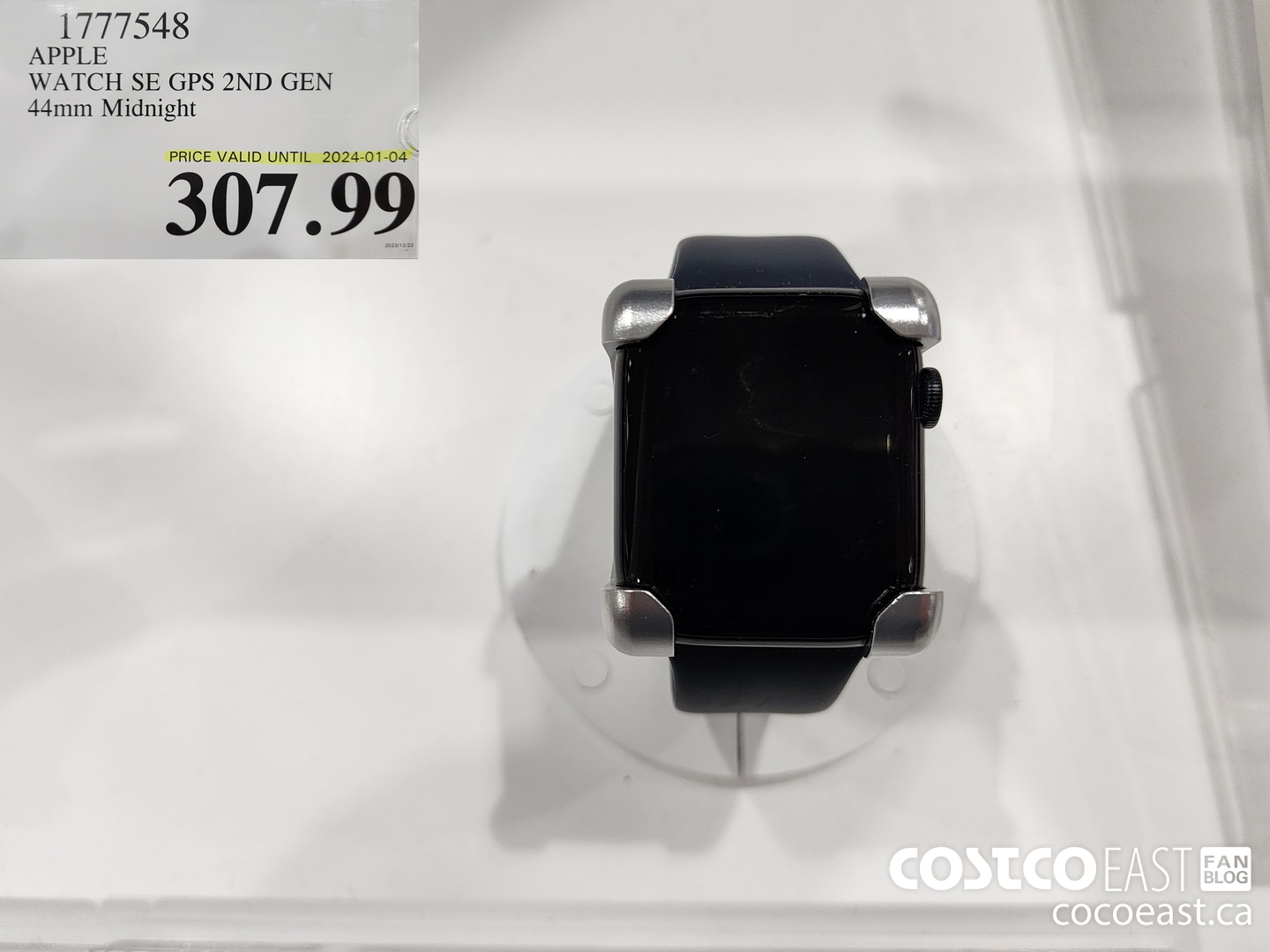 1777548 APPLE WATCH SE GPS 2ND GEN 44mm Midnight $307.99