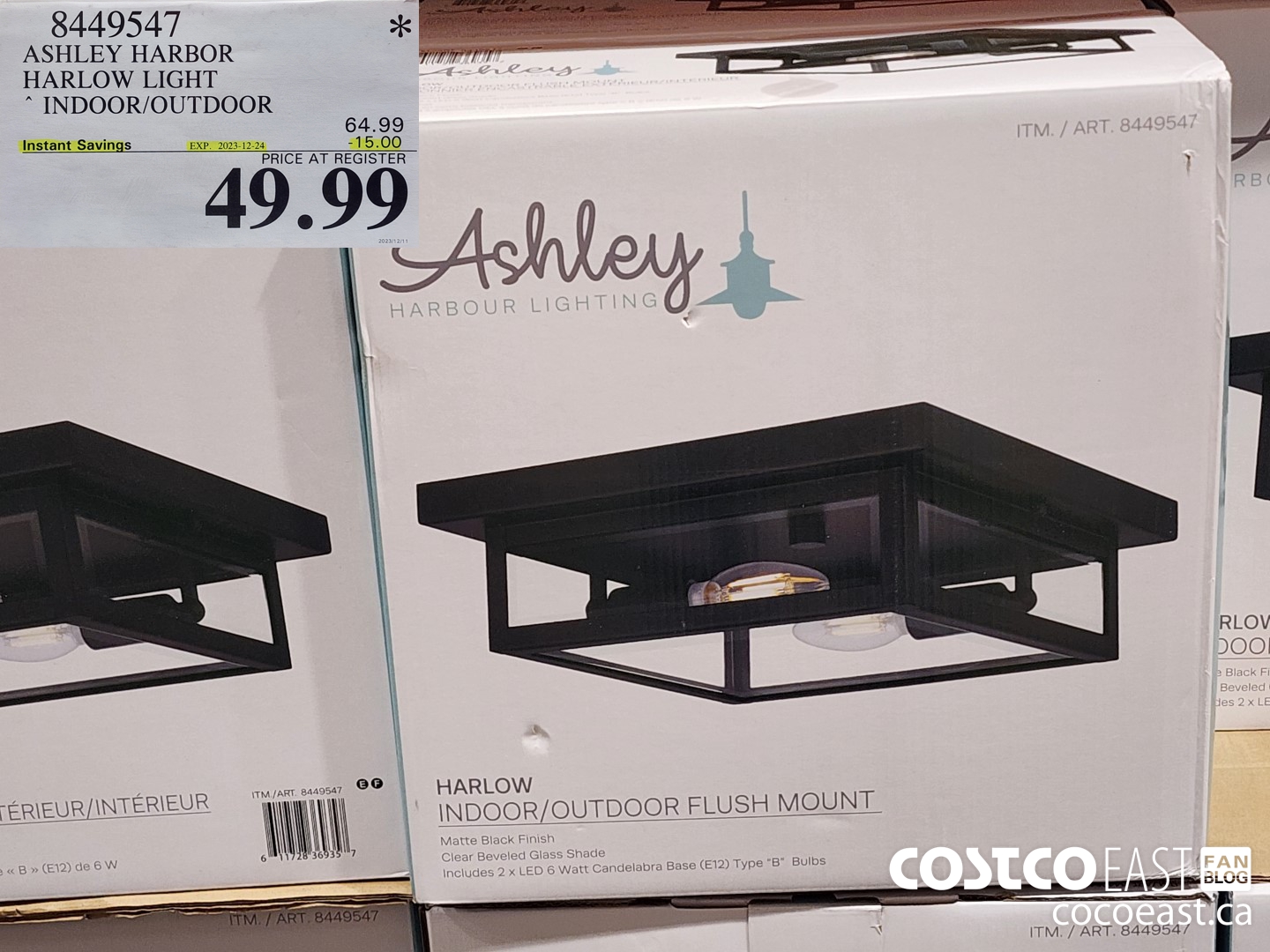 8449547 ASHLEY HARBOR HARLOW INDOOR/OUTDOOR ($15.00 INSTANT SAVINGS EXPIRES ON 2023-12-24) $49.99