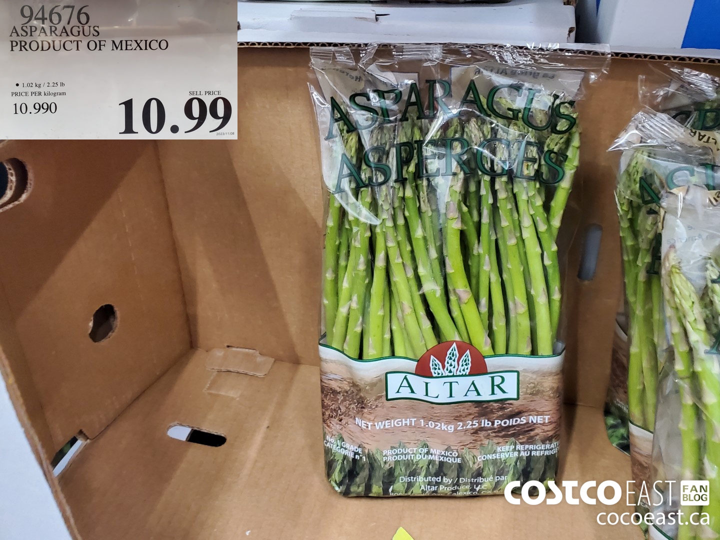 94676 ASPARAGUS PRODUCT OF MEXICO $10.99