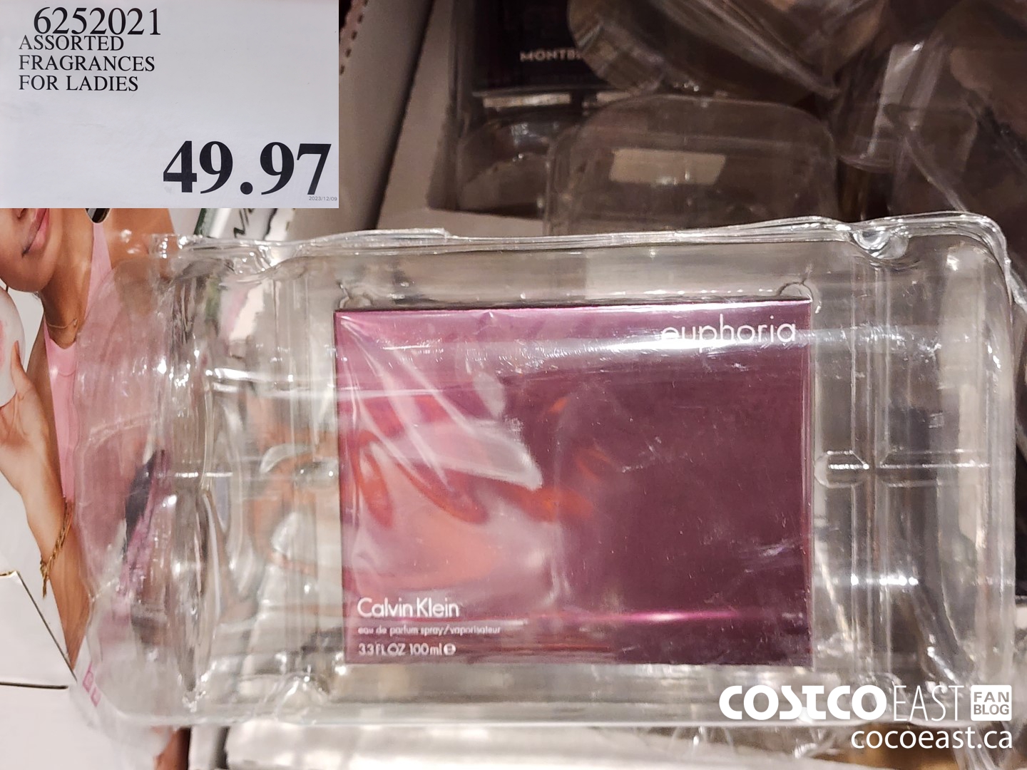 6252021 ASSORTED FRAGRANCES FOR LADIES $49.97