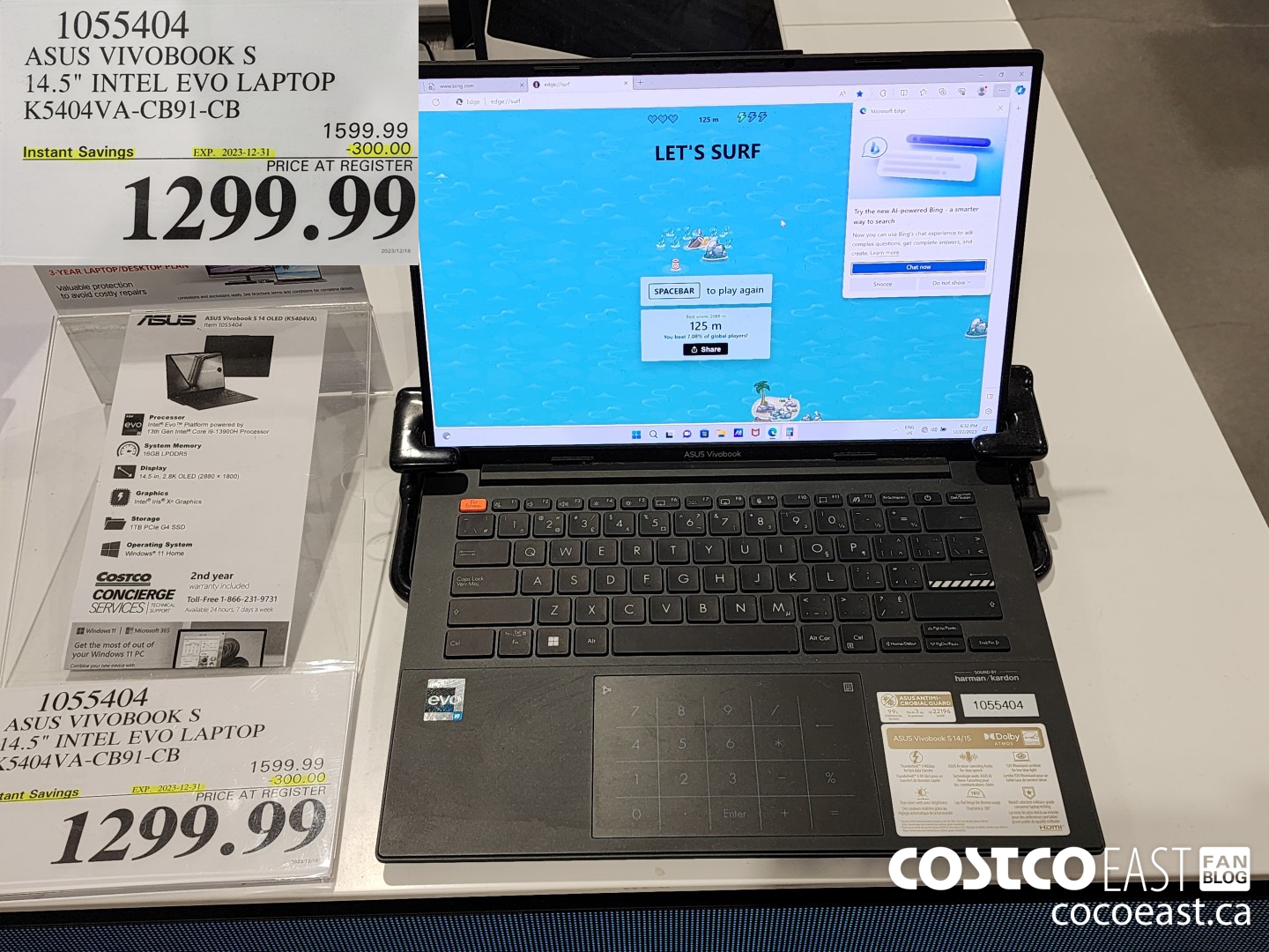 1055404 ASUS VIVOBOOK S 14.5