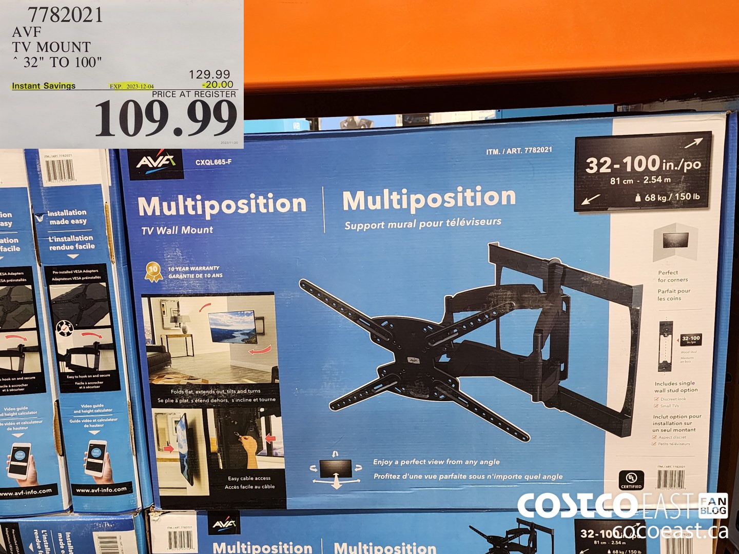 7782021 AVF TV MOUNT 32
