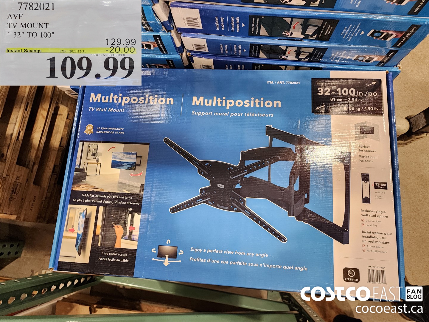 7782021 AVF TV MOUNT 32