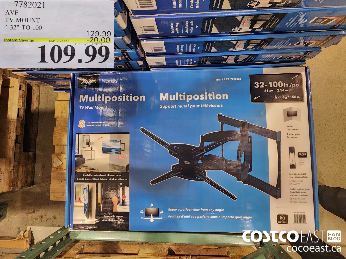 7782021 AVF TV MOUNT 32