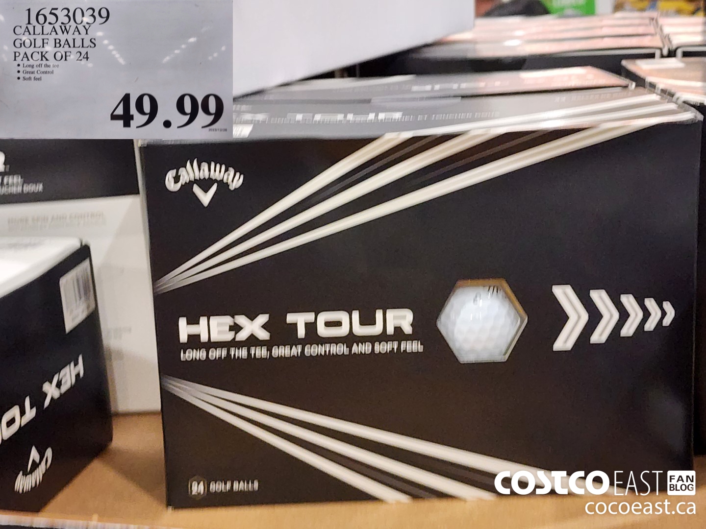 1653039 CALLAWAY GOLF BALLS PACK OF 24 $49.99