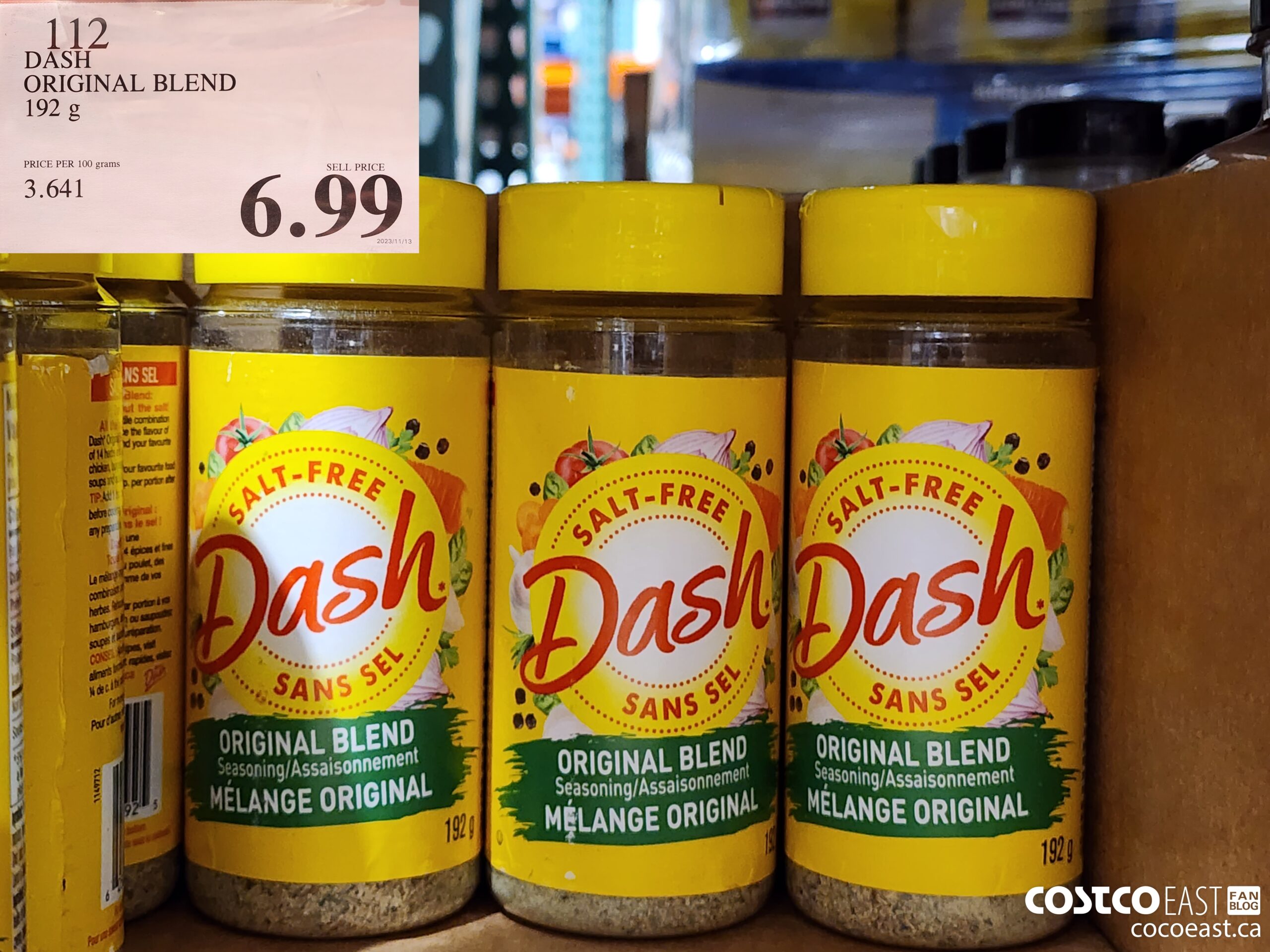 112 DASH ORIGINAL BLEND 192 G $6.99