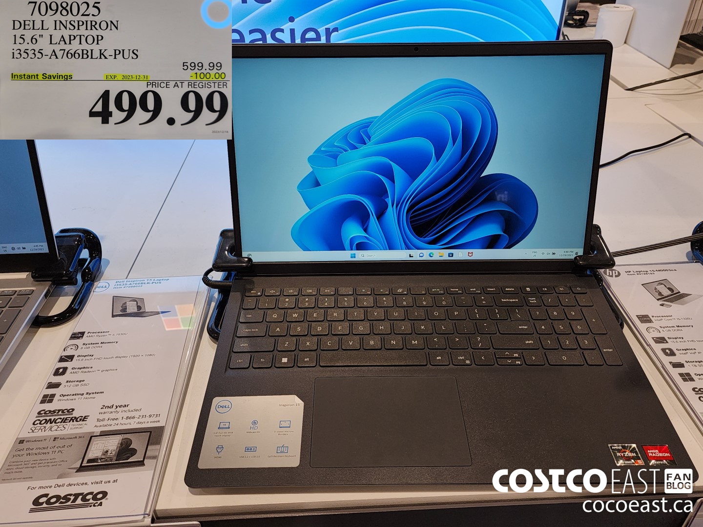 7098025 DELL INSPIRON 15.6