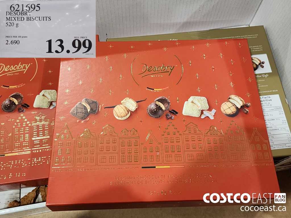 621695 DESOBRY MIXED BISCUITS 520 g $13.99