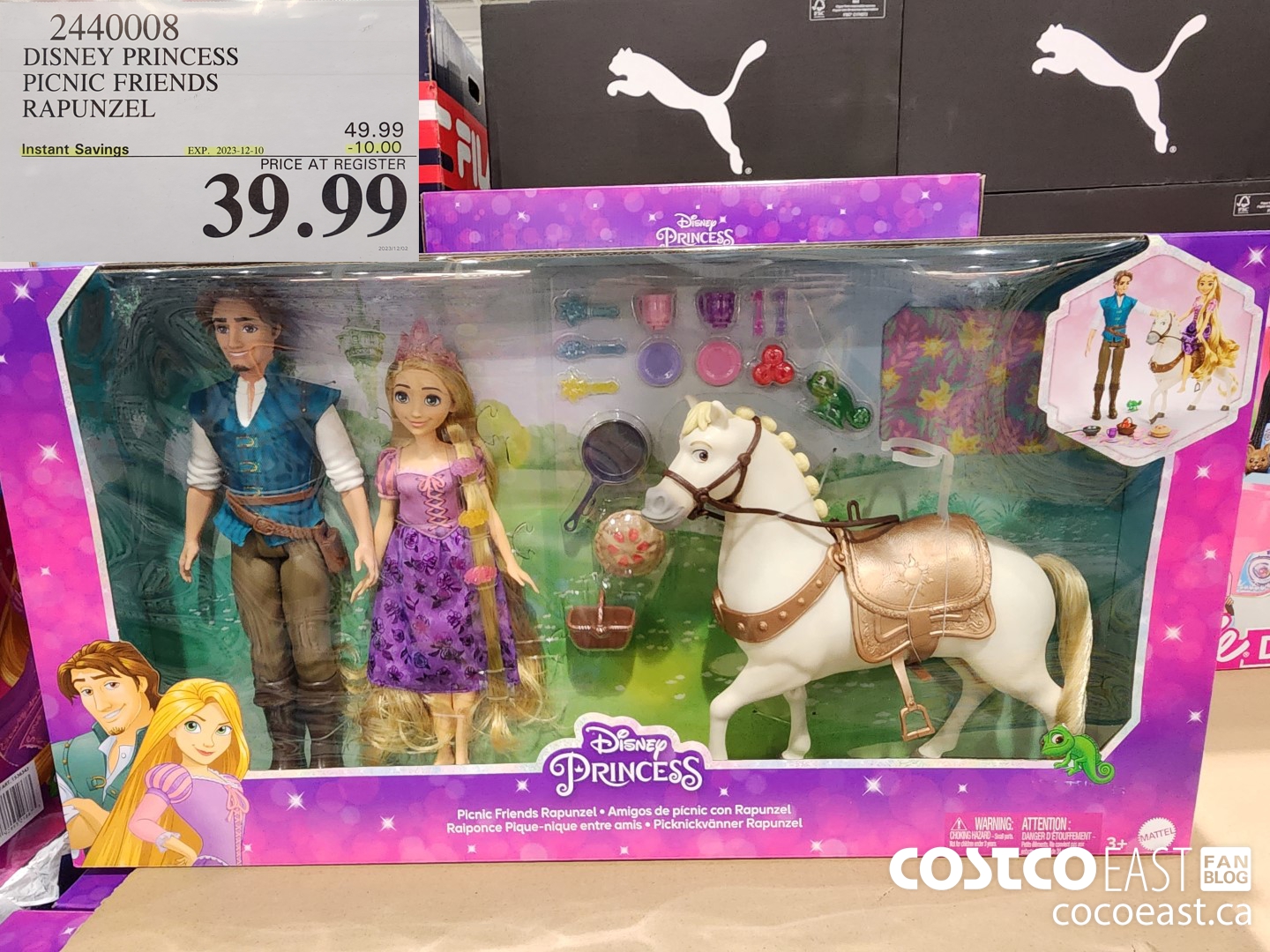 2440008 DISNEY PRINCESS PICNIC FRIENDS RAPUNZEL ($10.00 INSTANT SAVINGS EXPIRES ON 2023-12-10) $39.99