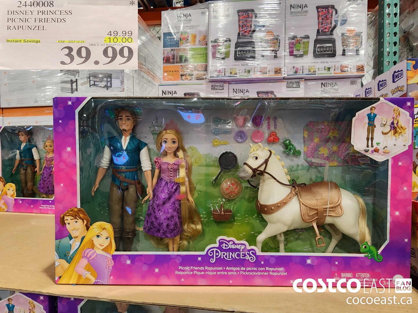 2440008 DISNEY PRINCESS PICNIC FRIENDS RAPUNZEL ($10.00 INSTANT SAVINGS EXPIRES ON 2023-12-24) $39.99