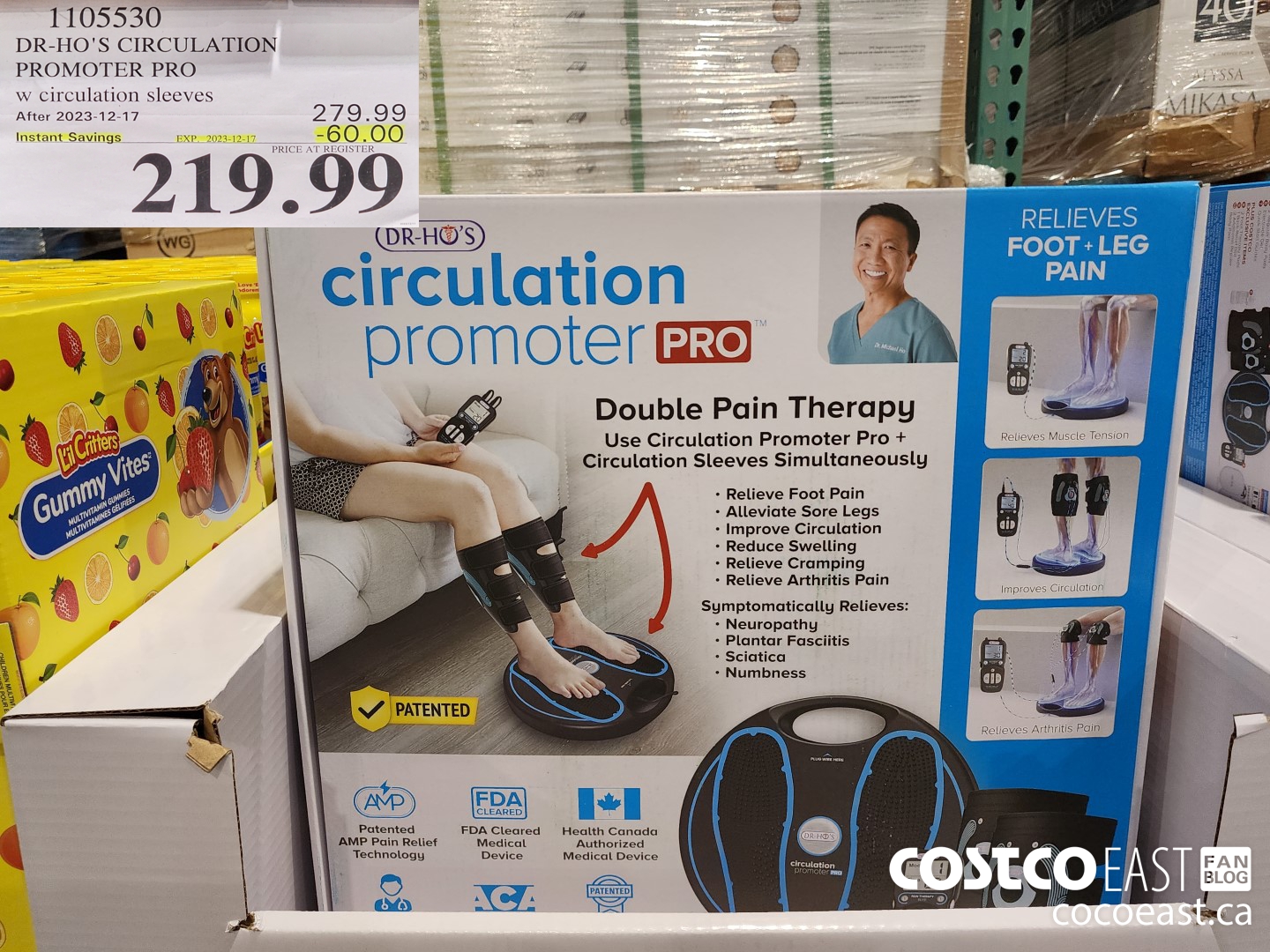 1105530 DR-HO'S CIRCULATION PROMOTER PRO w circulation sleeves ($60.00 INSTANT SAVINGS EXPIRES ON 2023-12-17) $219.99