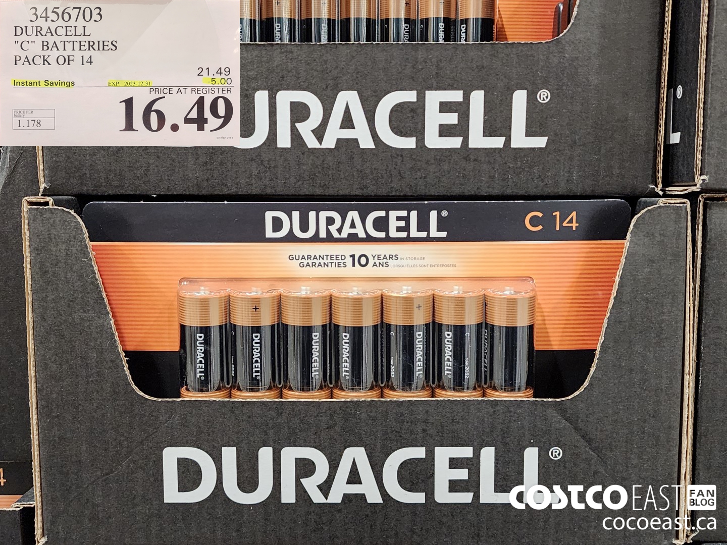 3456703 DURACELL 