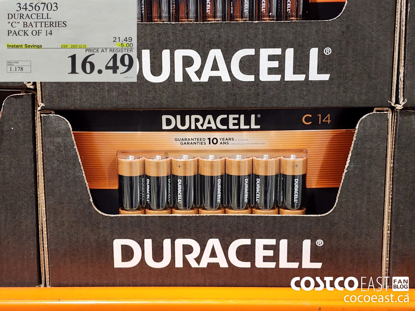 3456703 DURACELL 