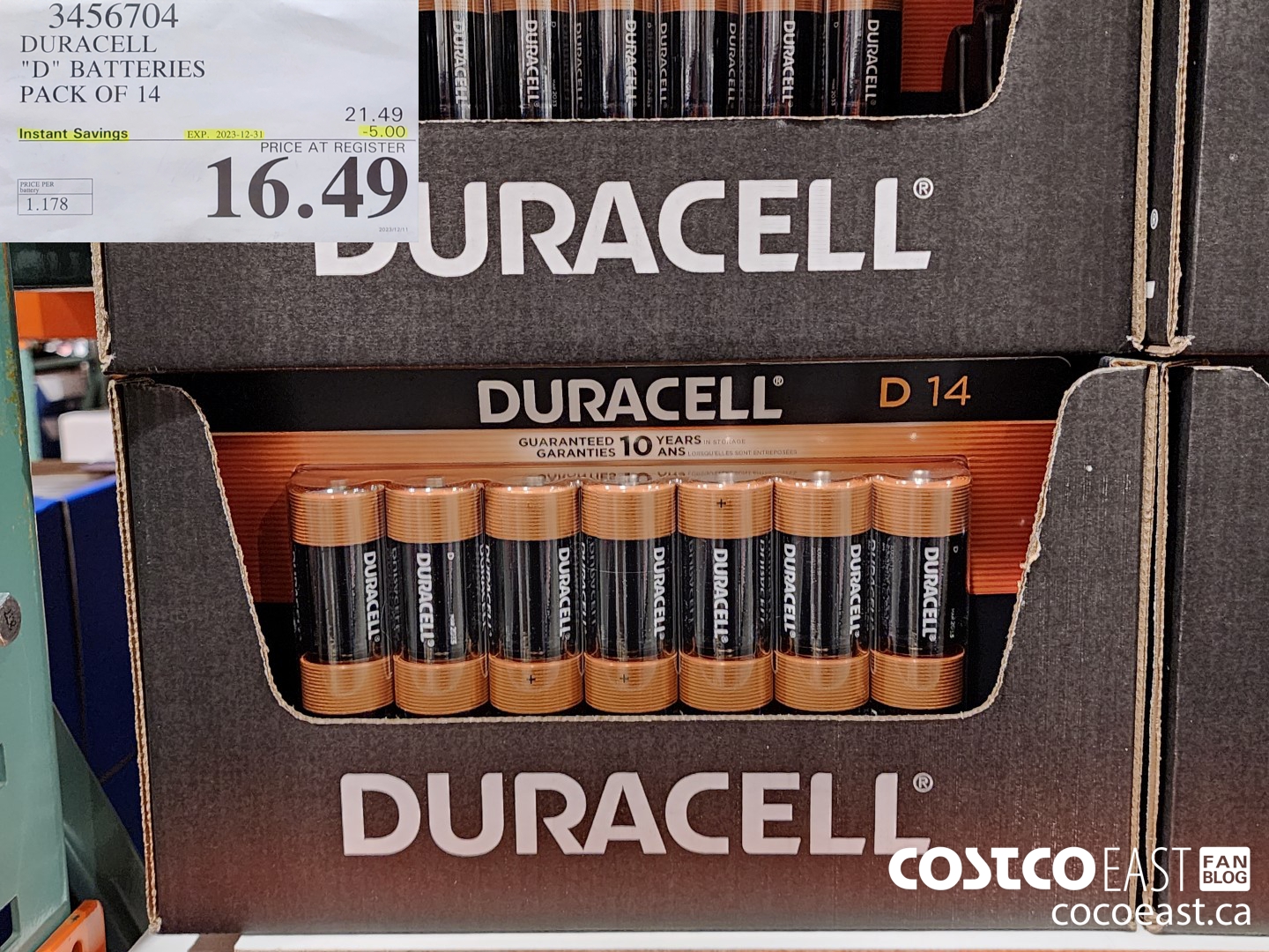 3456704 DURACELL 