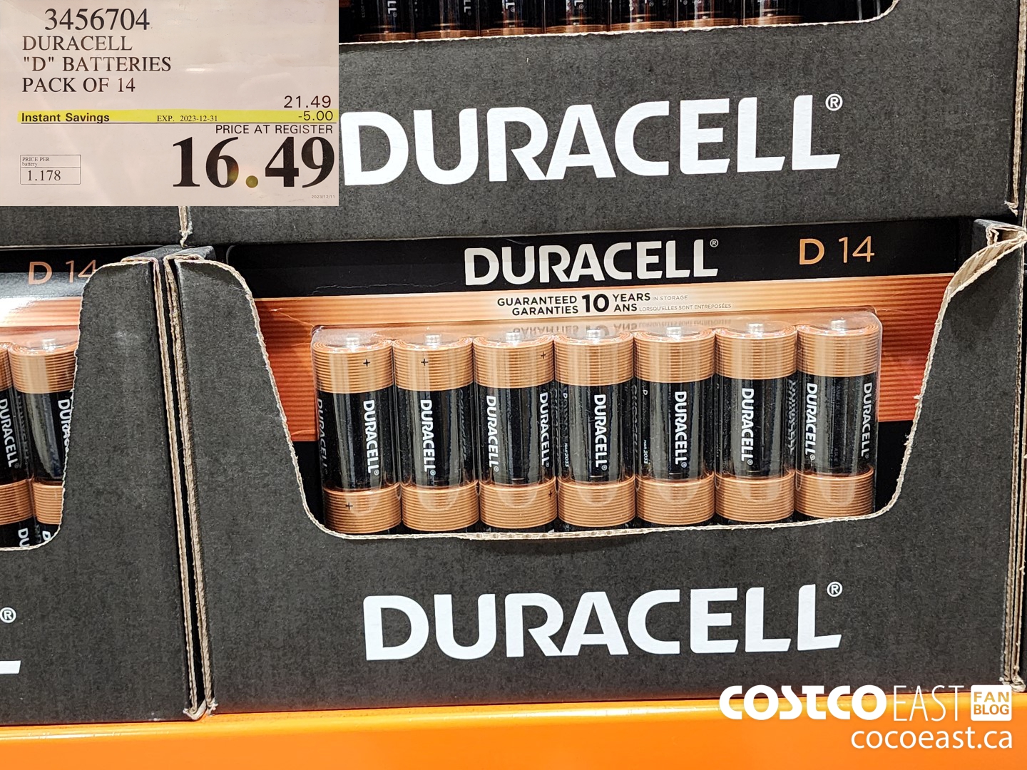 3456704 DURACELL 