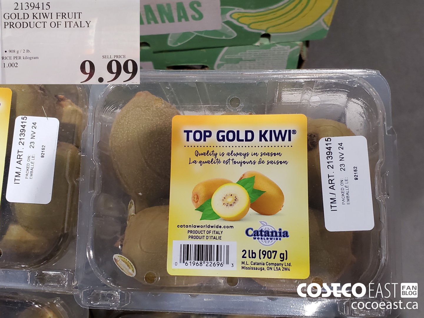 2139415 GOLD KIWI FRUIT PRODUCT OF ITALY $9.99