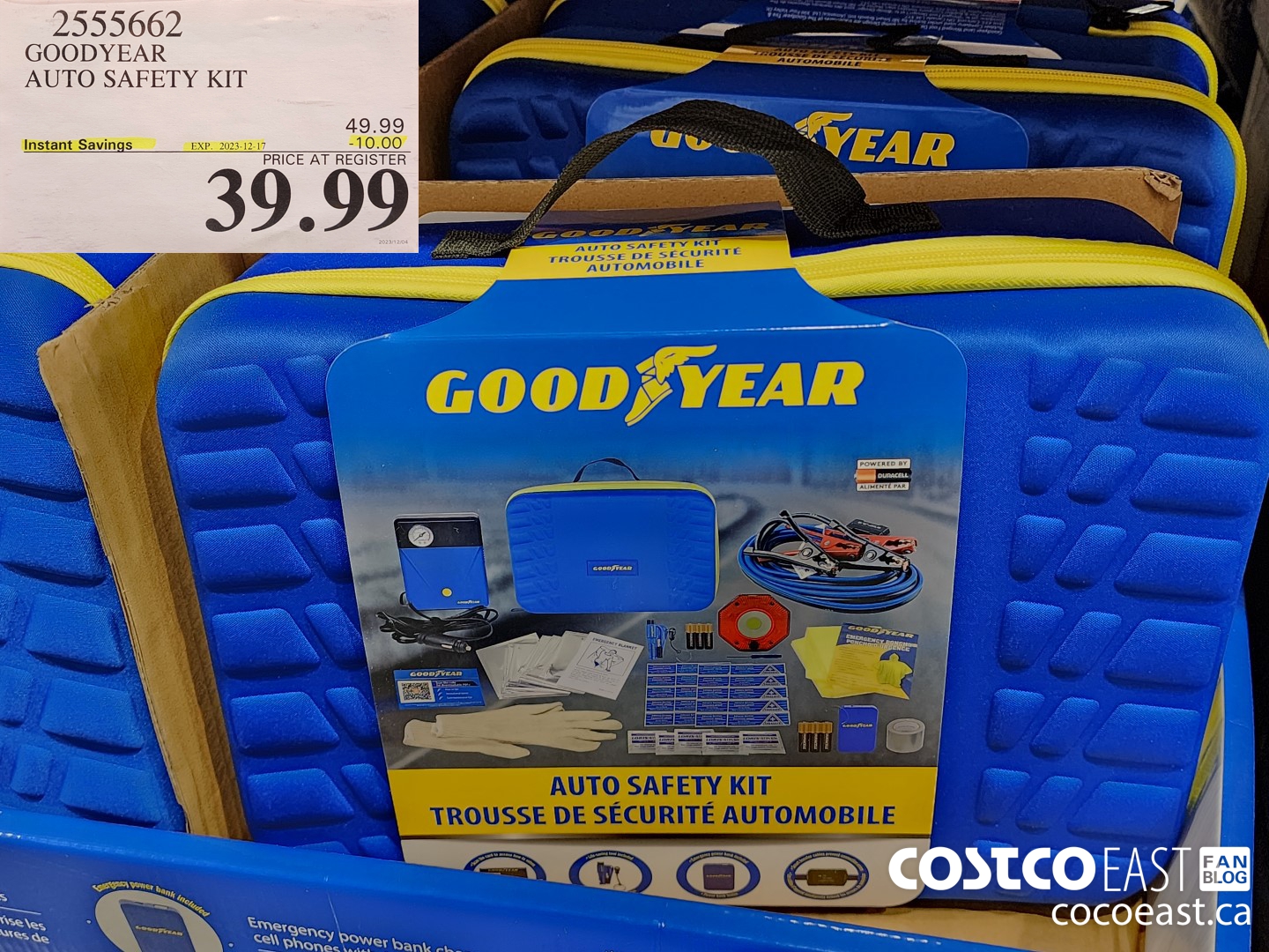 2555662 GOODYEAR AUTO SAFETY KIT ($10.00 INSTANT SAVINGS EXPIRES ON 2023-12-17) $39.99