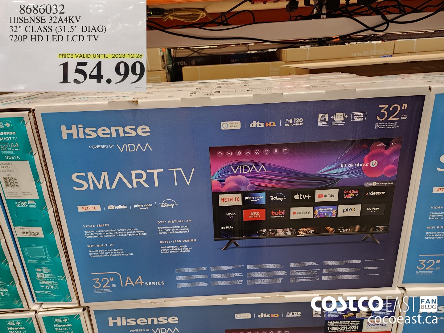 8686032 HISENSE 32A4KV 32