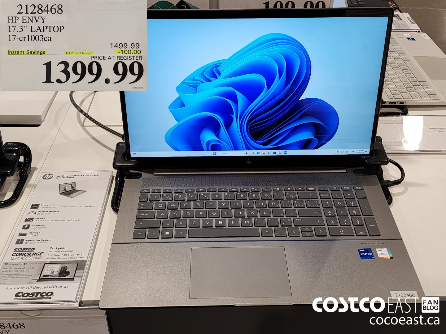 2128468 HP ENVY 17.3