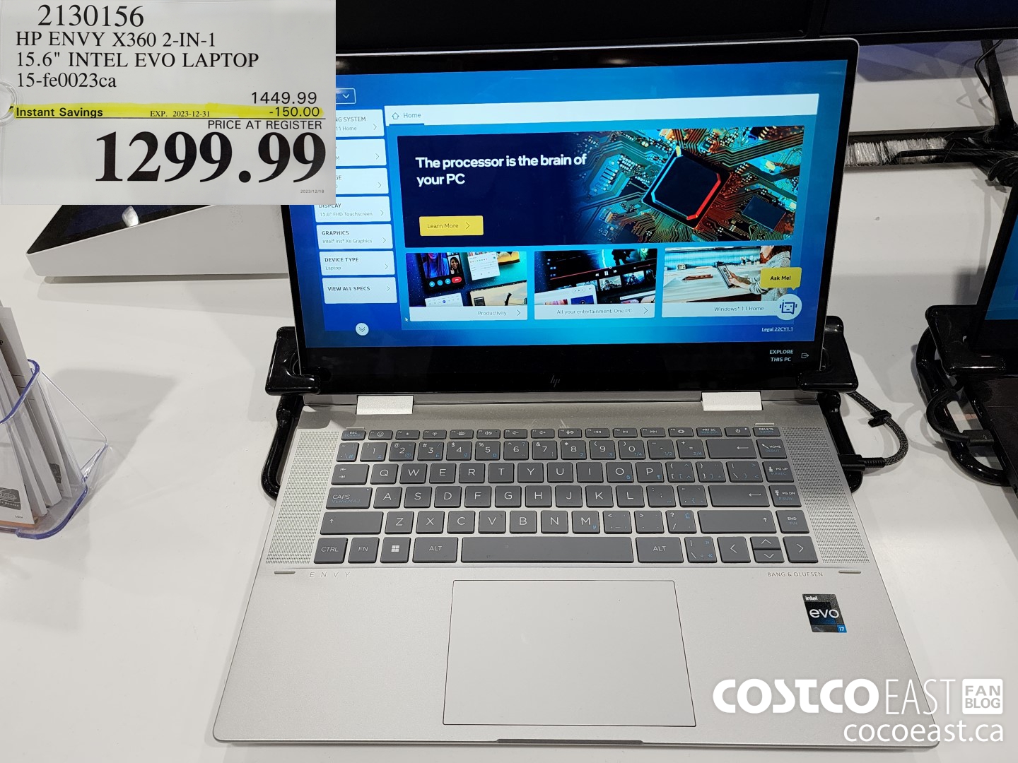 2130156 HP ENVY X360 2-IN-1 15.6