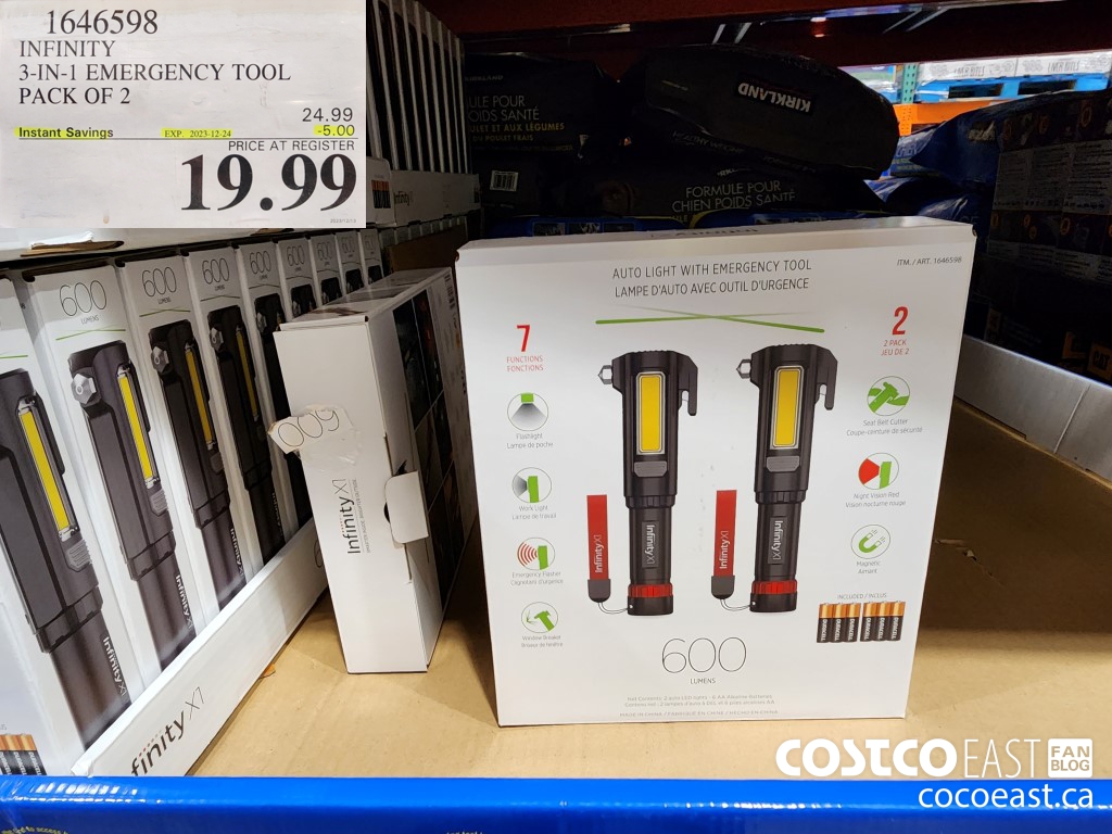 1646598 INFINITY 3-IN-1 EMERGENCY TOOL PACK OF 2 ($5.00 INSTANT SAVINGS EXPIRES ON 2023-12-24) $19.99