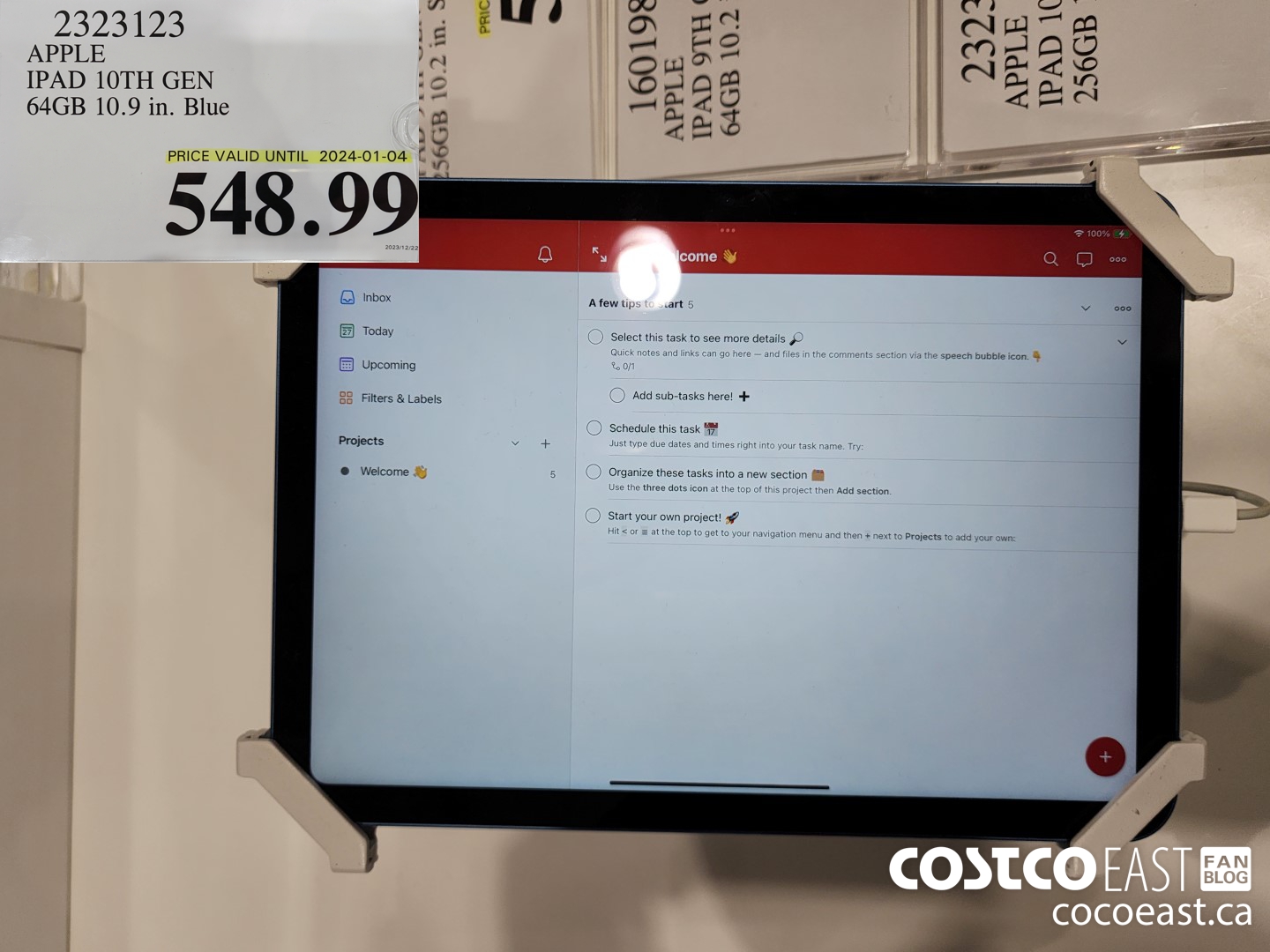 2323123 IPAD 10TH GEN 64GB 10.9 in. Blue $548.99