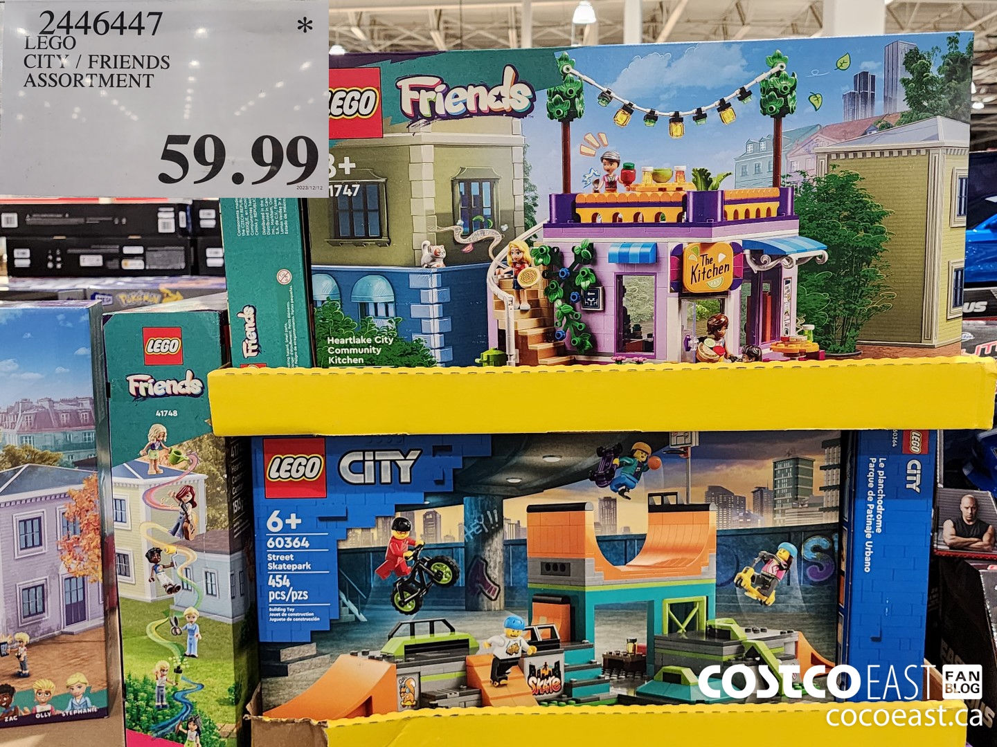 2446447 LEGO CITY / FRIENDS ASSORTMENT $59.99