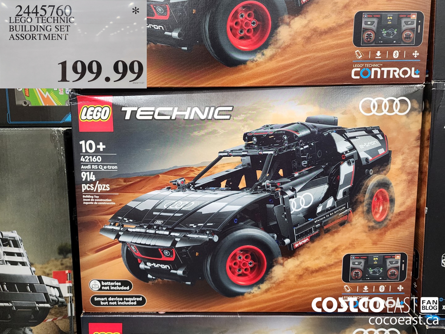 2445760 LEGO TECHNIC BUILDING SET ASSORTMENT $199.99