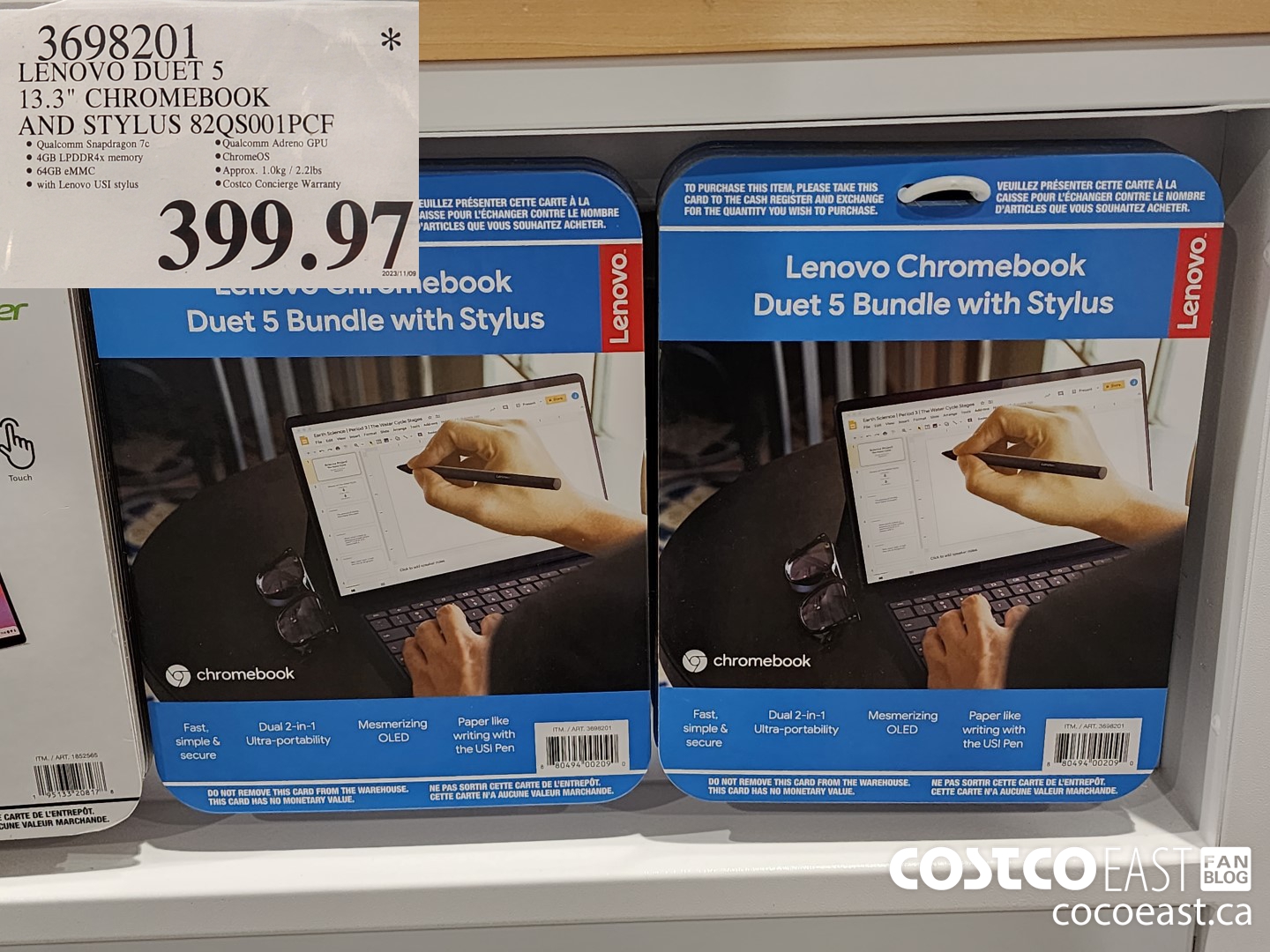 3698201 LENOVO DUET 5 13.3