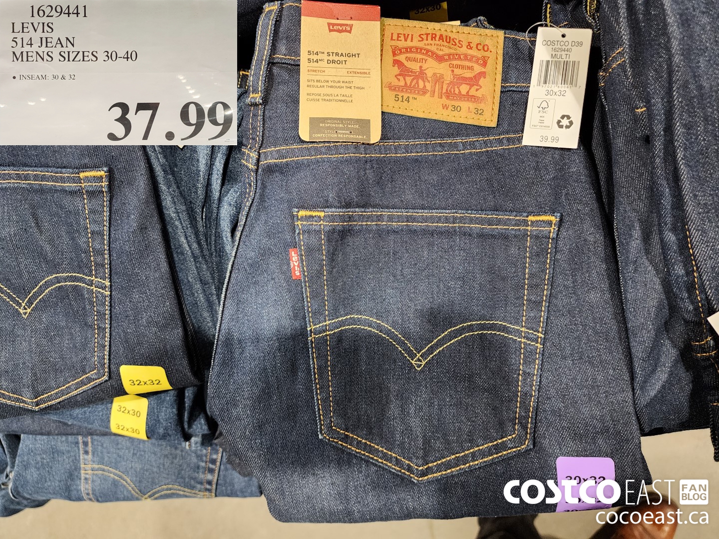 Costco 2024 levis 514