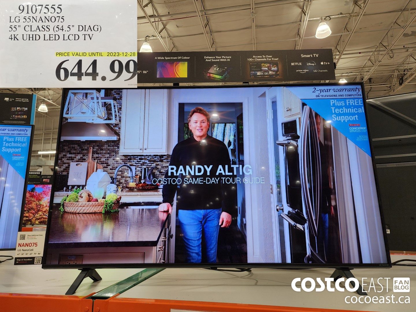 9107555 LG 55NANO75 55