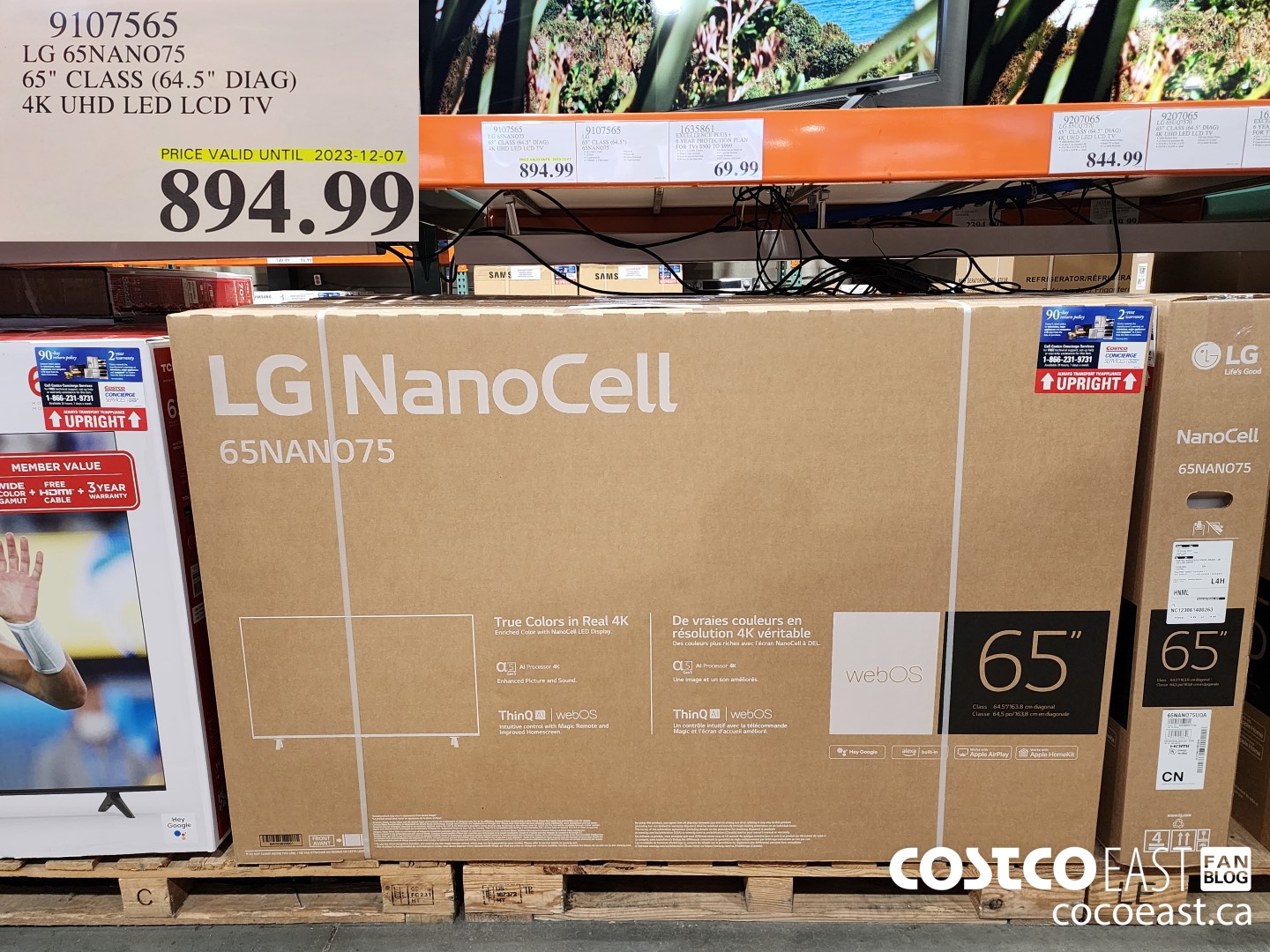 9107565 LG 65NANO75 65