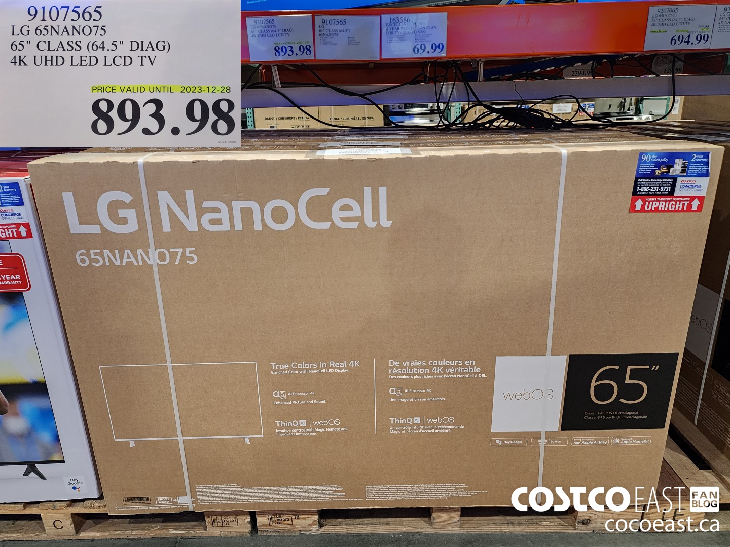 9107565 LG 65NANO75 65