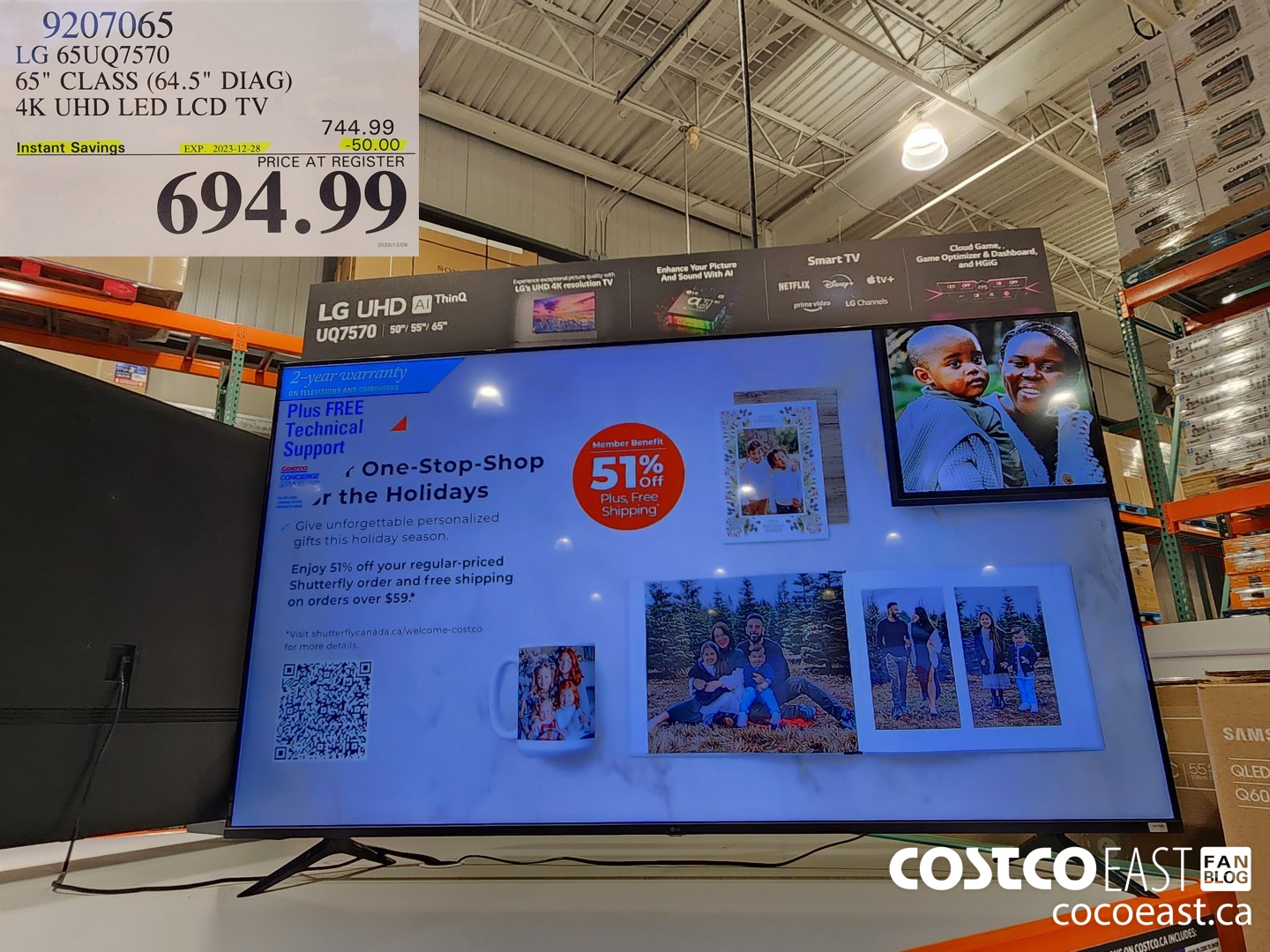 9207065 LG 65 UQ7570 65